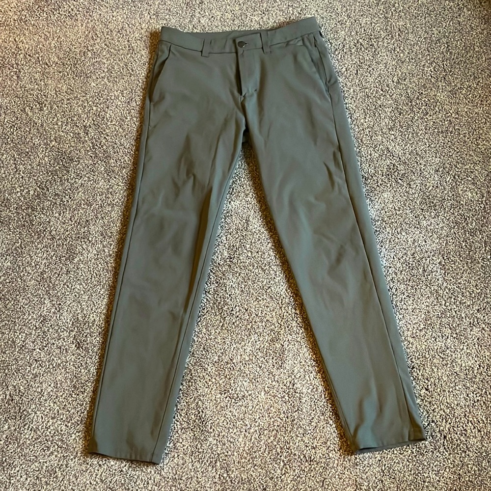Lululemon - Commission Pant Slim - Olive agree - 30/30